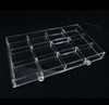 Acrylic 12-Section Dividers Designed for sku# 5692 & 5696 Acrylic Organizers • 5693 Beauty Makeup Supply