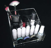 Acrylic Diabetic Testing Instrument & Supplies Storage Tray Organizers • 5671 Beauty Makeup Supply