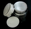 Acrylic Cosmetic Beauty Containers Cream Jars w/ Sealing Disc - 50ml • 3150
