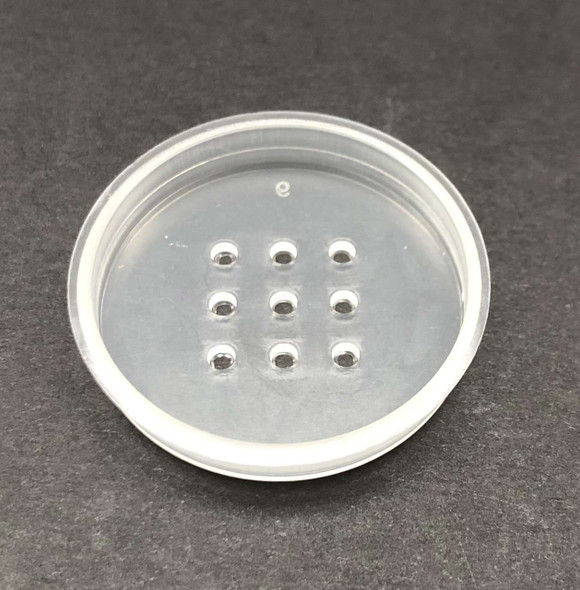 Cosmetic Jar Sifters with 9 Holes 