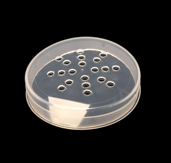 Cosmetic Jar Sifters & Seal w/ Tab • 5000 Beauty Makeup Supply