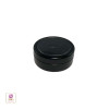 Cosmetic Jars Plastic Black Beauty Containers with Lids - 20 Gram (Black Trim Acrylic Lid) • 3820 Beauty Makeup Supply