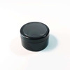 Cosmetic Jars Plastic Black Beauty Containers with Lids - 30 Gram(Black Trim) • 3830 Beauty Makeup Supply