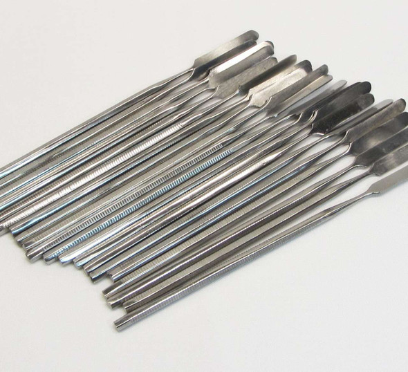 Cosmetic Spatula Stainless Steel Metal Makeup Tool • 5060 Beauty Makeup Supply