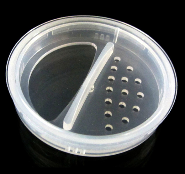 Cosmetic Jar Sifters - Rotating Click & Turn • 5057