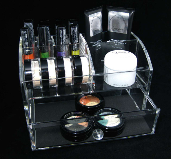 Deluxe Acrylic Cosmetic Makeup Drawer Organizers • 5633 Beauty Makeup Supply