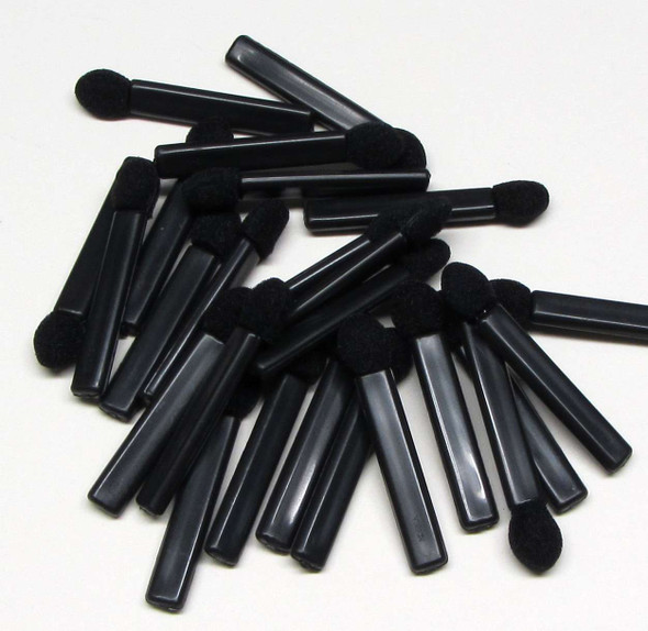 Disposable Eye Shadow Makeup Wands Sponge Tip Cosmetic Applicators (25) Beauty Makeup Supply