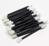 Disposable Eye Shadow Wands Long Double End Sponge Tip Makeup Applicators (25) • 5009 Beauty Makeup Supply