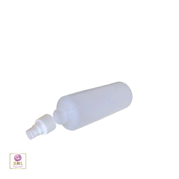 Plastic Bottles LDPE Cylinder Spray Bottles 8 oz. (Natural) • 9728SW Beauty Makeup Supply