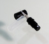 Plastic Atomizers Refillable Spray Bottles Perfume Sample Misters - 2 ml  (Black Pump) • 5076