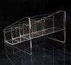Square Acrylic Nail Polish & Cosmetic Organizer Display • 5680 Beauty Makeup Supply