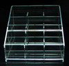 Square Acrylic Nail Polish & Cosmetic Organizer Display • 5680 Beauty Makeup Supply