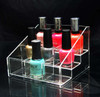 Square Acrylic Nail Polish & Cosmetic Organizer Display • 5680 Beauty Makeup Supply