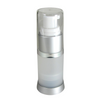 Airless Pump Bottles Refillable Beauty Packaging - 15 ml / 0.5 oz. (Frost) • 5012 www.Beauty Makeup Supply.com