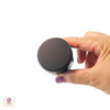 Cosmetic Jars Plastic Black Beauty Containers with Lids - 30 Gram (Matte Black / Silver Lid) 