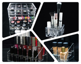 Creative ideas for organizing with Cosmetic Acrylic Organizers
