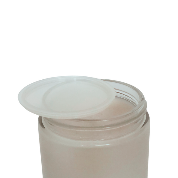 Natural Plastic Disc Cosmetic Jar Liner 53 mm beauty-makeup-supply.com
