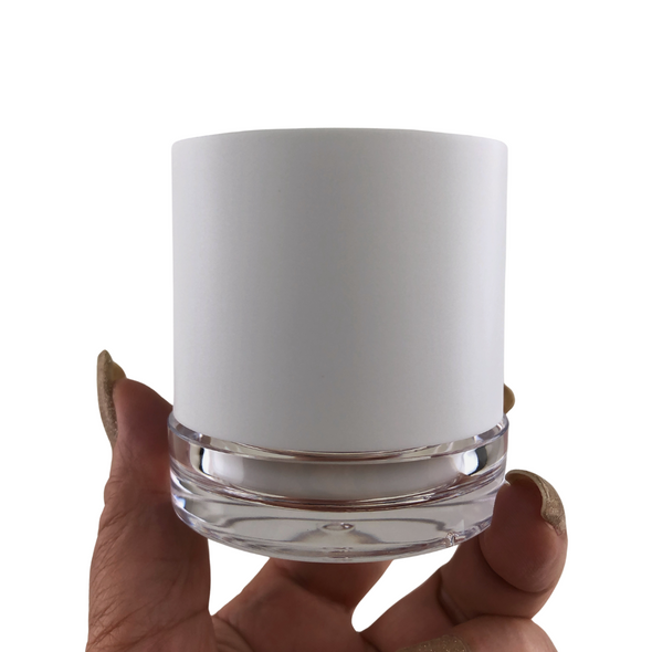 Edit a Product - Acrylic Cosmetic Beauty Container Cream Jar w/ Spatula & Disc Liner 30ml 5230 Beauty-Makeup-Supply