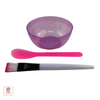 Mask Bowl, Spatula & Brush • 9835 Beauty Makeup Supply