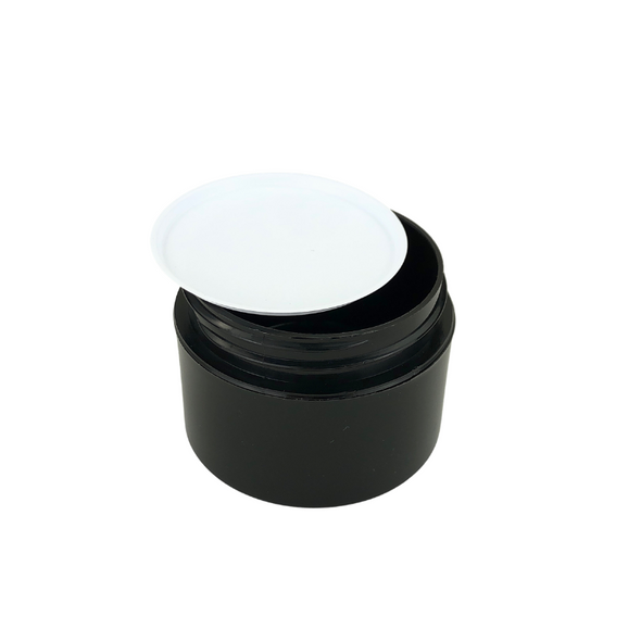 Cosmetic Jar Disc Liners White Plastic Dust Cover For 53 mm Beauty Containers (48) • 9653