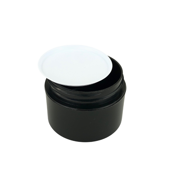 Cosmetic Jar Disc Liners White Plastic Dust Cover For 58 mm Beauty Containers (48) • 9658